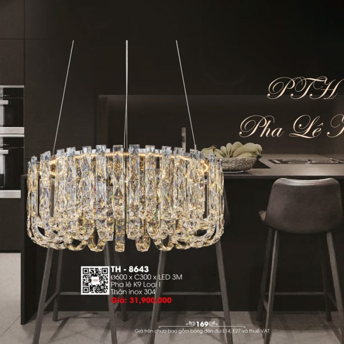 Đèn Thả Pha Lê TH-8643 - Ảnh 1
