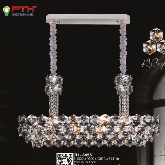 Đèn Thả Pha Lê TH-8655 - Ảnh 1