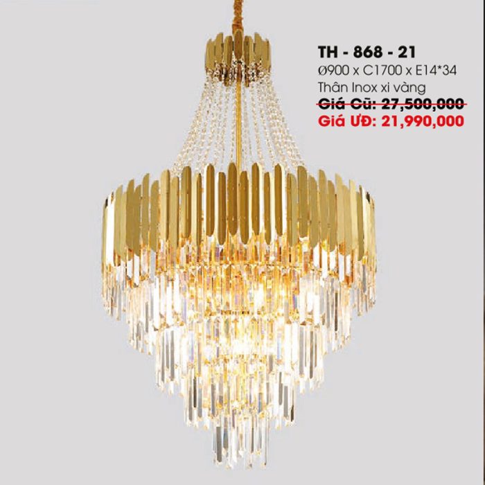Đèn Thả Pha Lê TH-868-21 - Ảnh 1