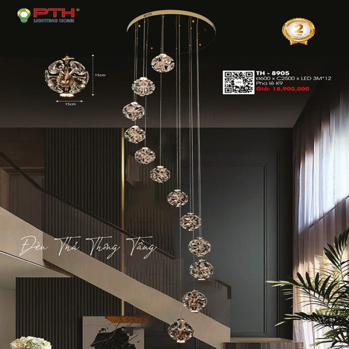 Đèn Thả Chùm Thông Tầng TH-8905 - Ảnh 1
