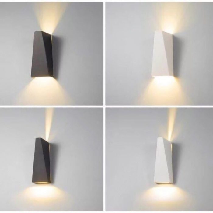Đèn Gắn Tường Ngoài Trời VNT-355 Đen / Trắng - Ảnh 1