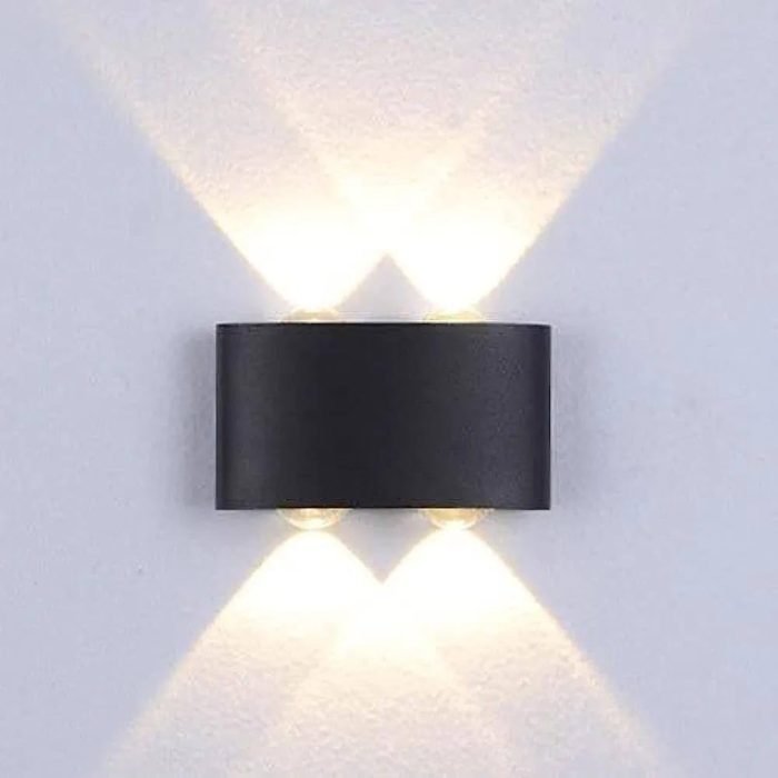 Đèn Gắn Tường Ngoài Trời VNT-619-19 ĐEN - Ảnh 1