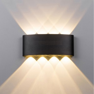 Đèn Gắn Tường Ngoài Trời VNT-624-19 ĐEN