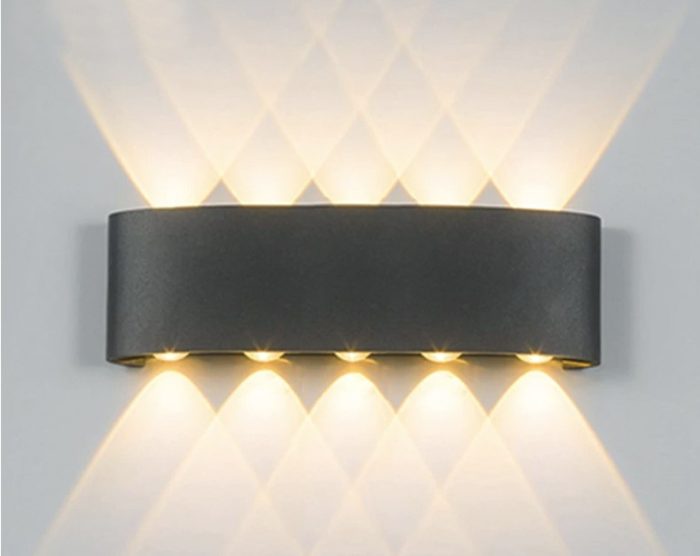 Đèn Gắn Tường Ngoài Trời VNT-625-19 ĐEN - Ảnh 1